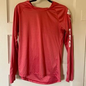 Columbia Women's Long Sleeve Tee - Pink/Red